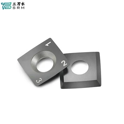 Carbide Insert Knife 15x15x2.5mm-30°-R150-4R0.5 For Helical Cutterhead